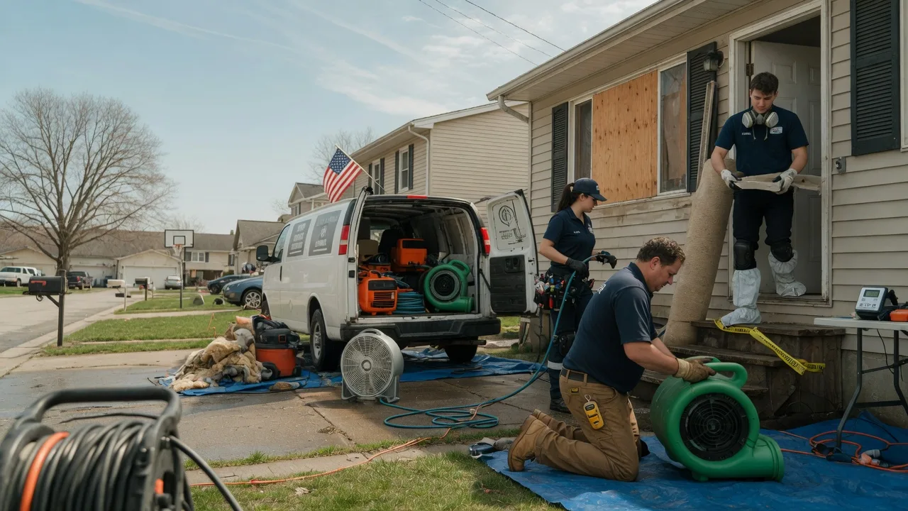 Water Damage Restoration in Mayville, ND near me